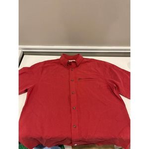 Cabela's Short Sleeve Button Down Size Large